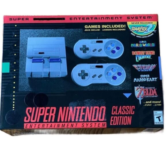 Super Nintendo Entertainment System Classic Edition (Games Included) *NEW* - Picture 2 of 15